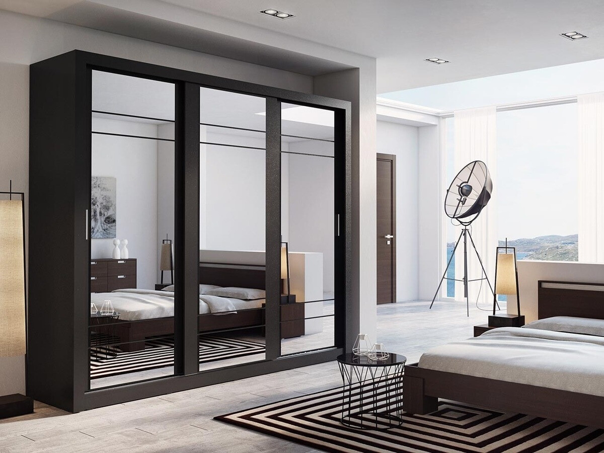 Armoire Fresno 101 (Noir)