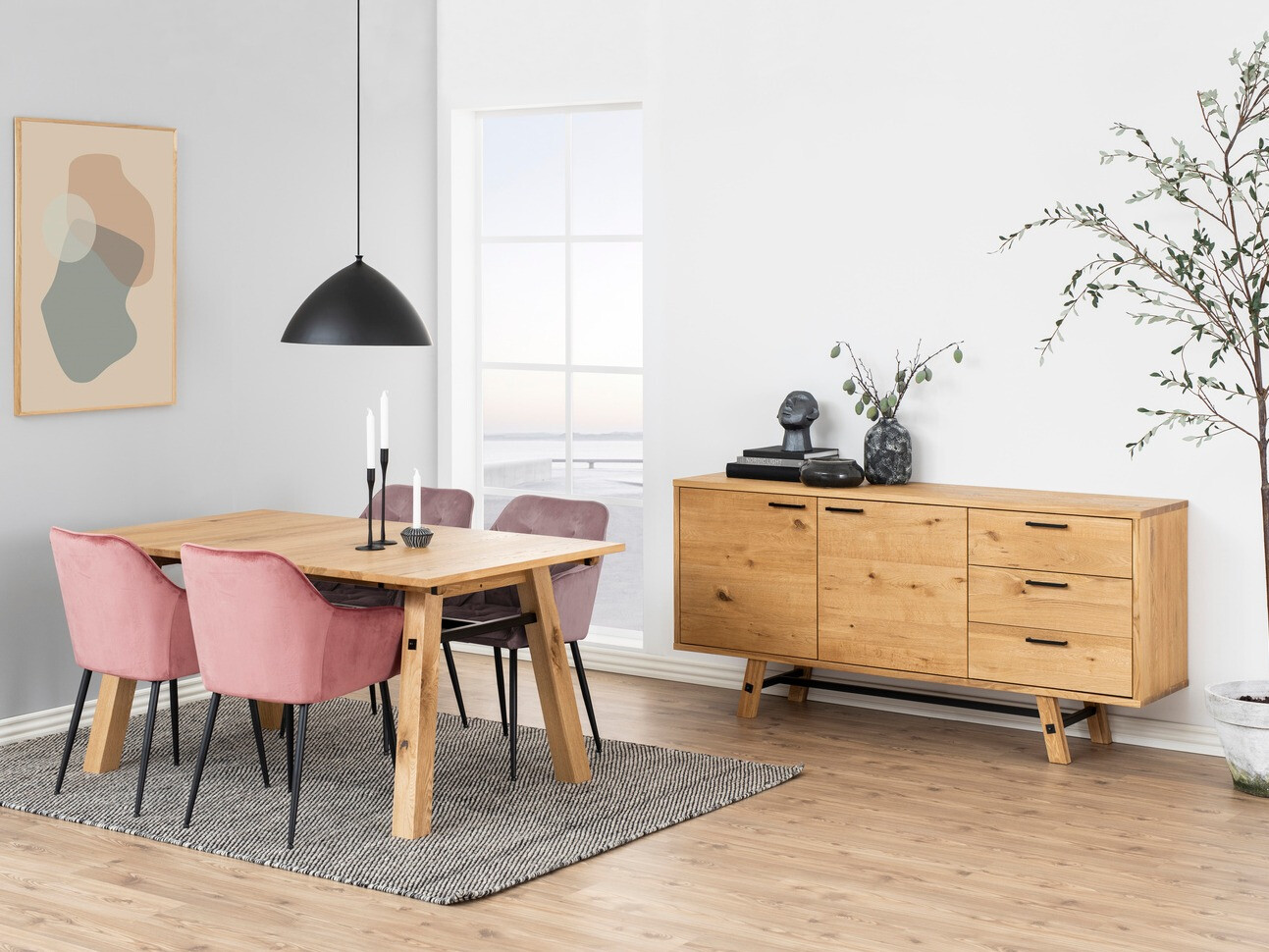 Chaise Norsica 323 (Rose Dusty)