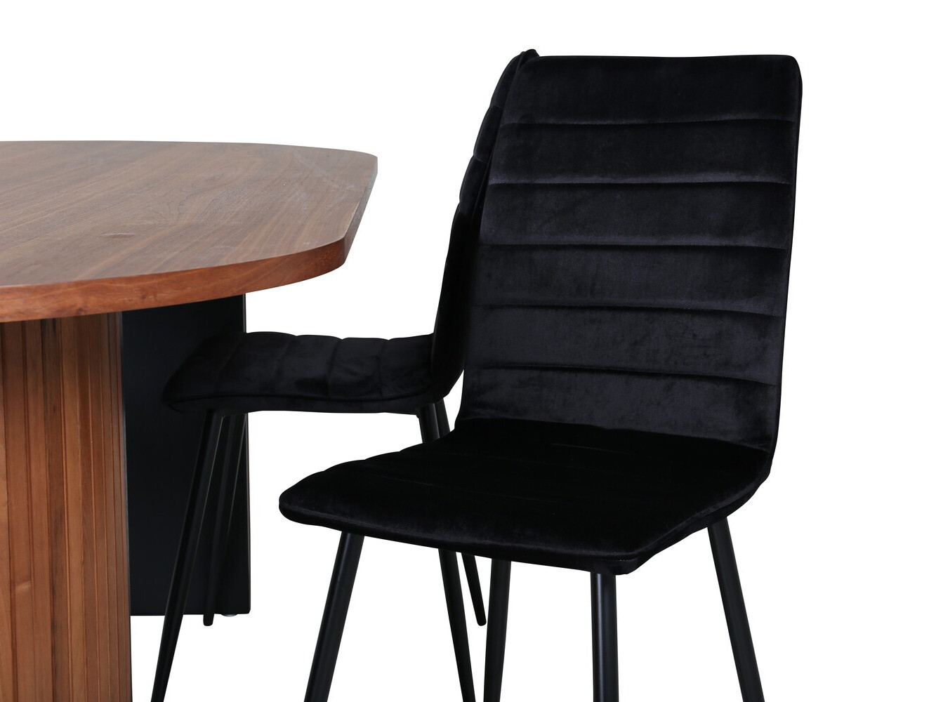 Salle à manger complète Dallas 2758 (Noir)