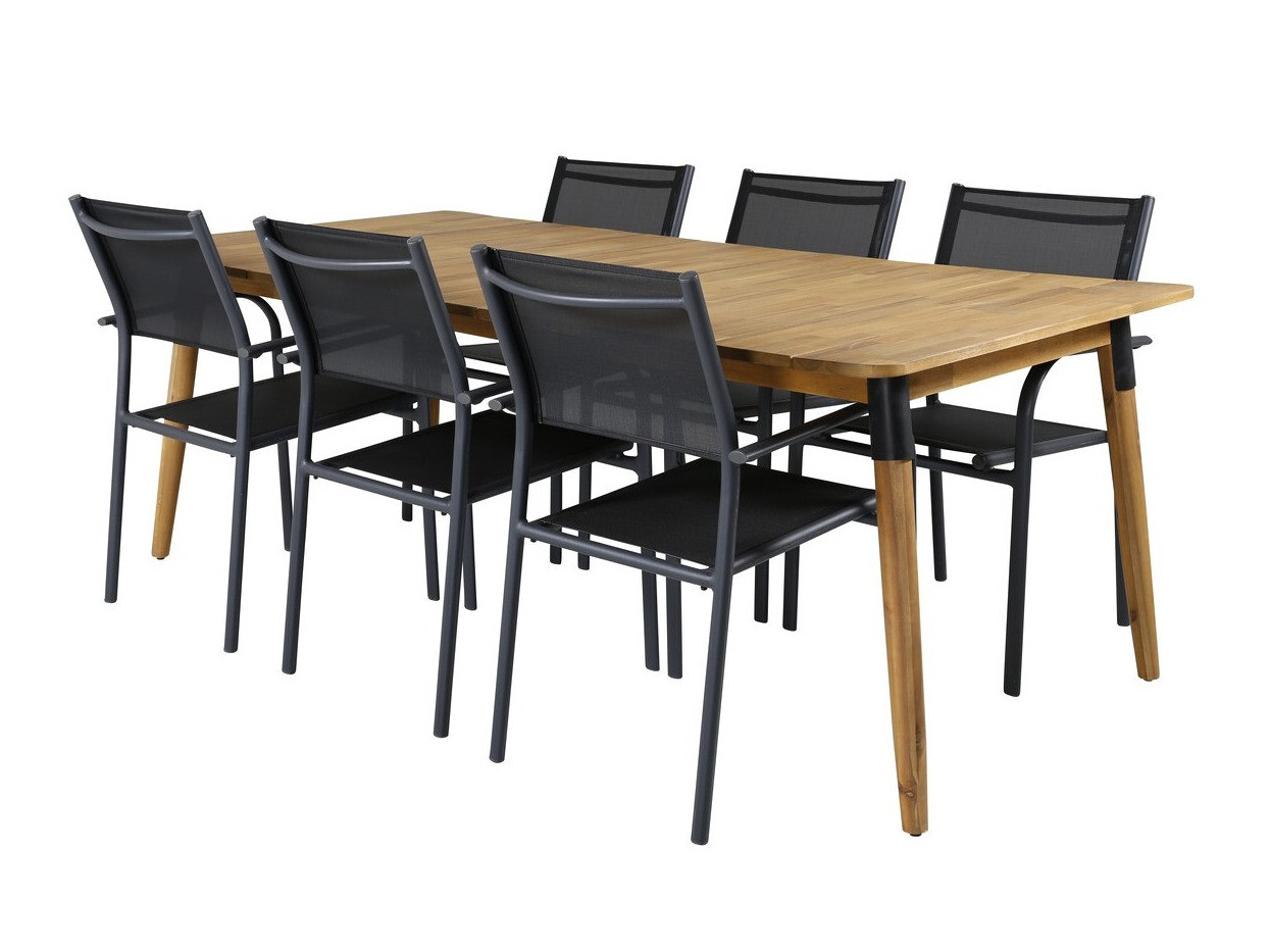 Ensemble table et chaises Dallas 2876