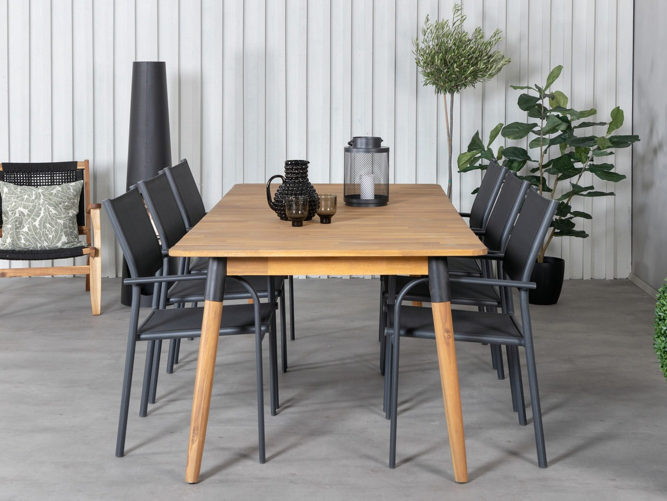 Ensemble table et chaises Dallas 2876