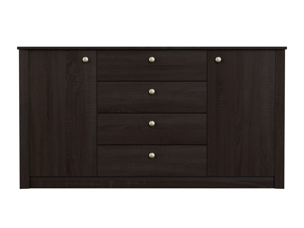 Commode Elialo 106 (Sonoma chêne foncé)
