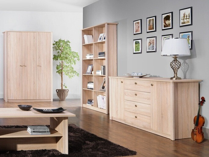 Commode Elialo 106 (Sonoma chêne)
