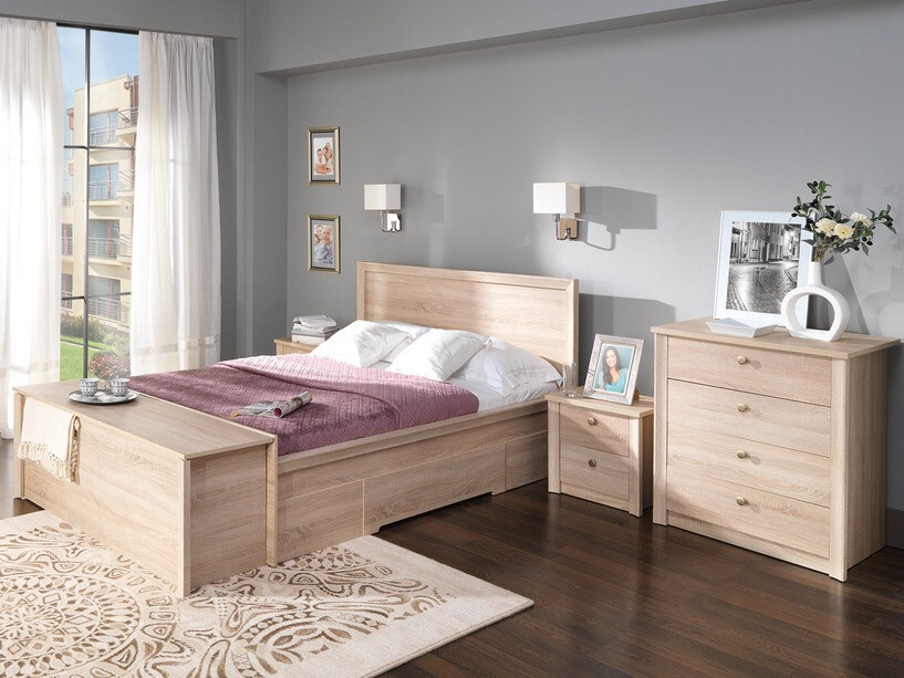 Commode Elialo 117 (Sonoma chêne)