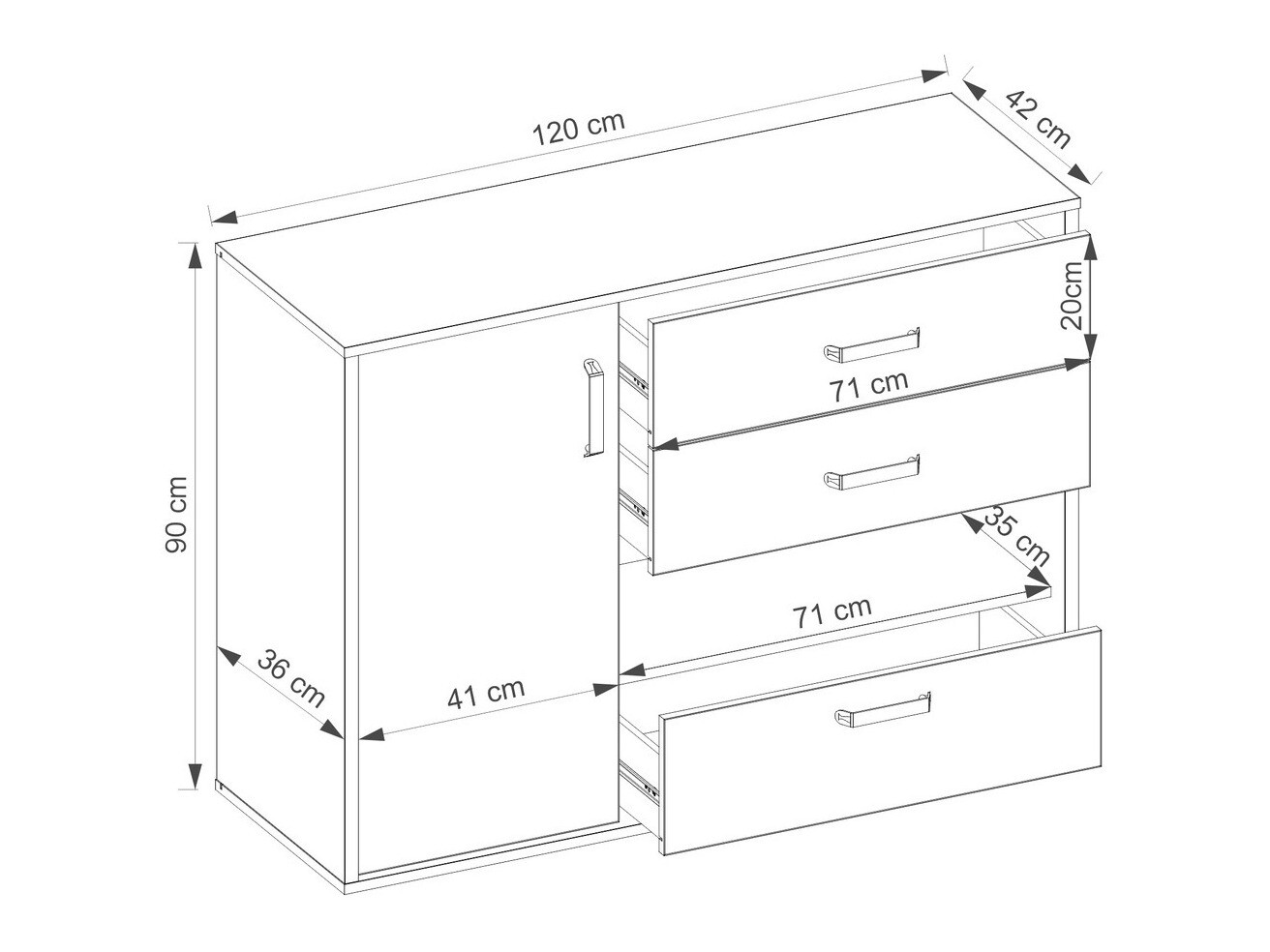 Commode Orlveno 112