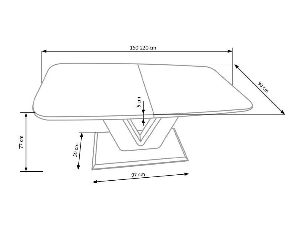 Table Houston Lux
