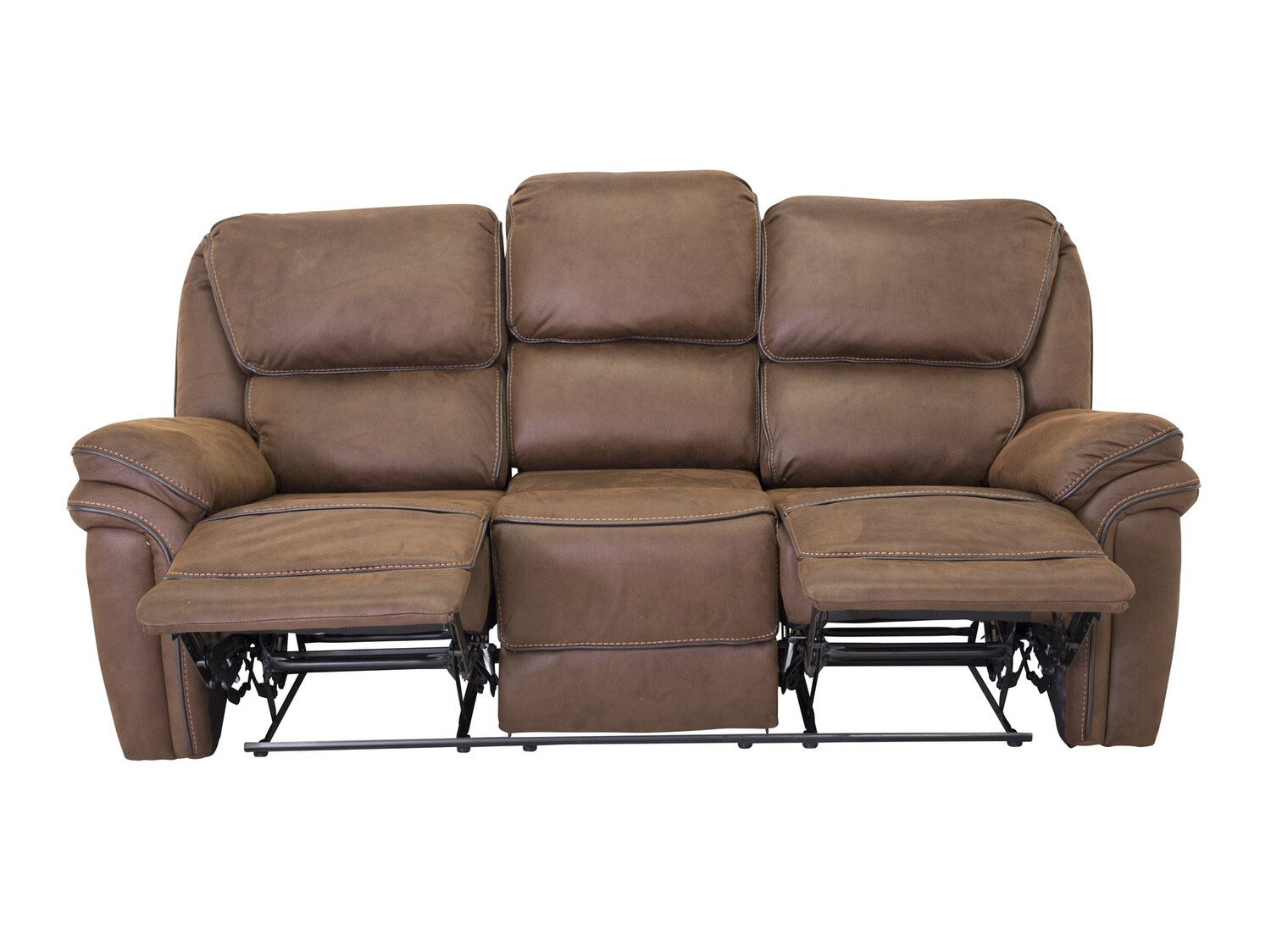 Canapé inclinable Dallas 4724 (Marron)