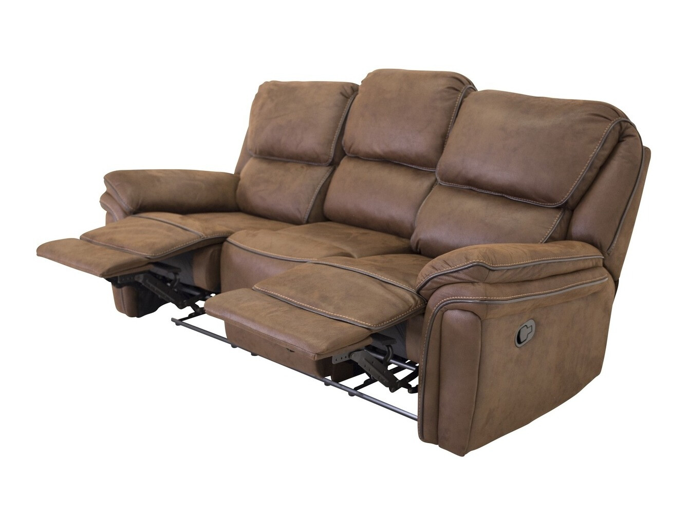 Canapé inclinable Dallas 4724 (Marron)