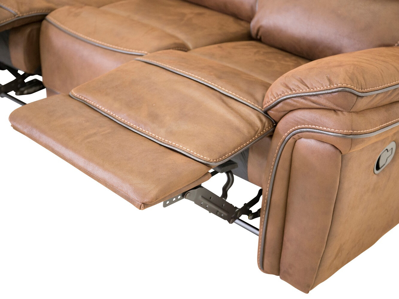 Canapé inclinable Dallas 4724 (Marron)