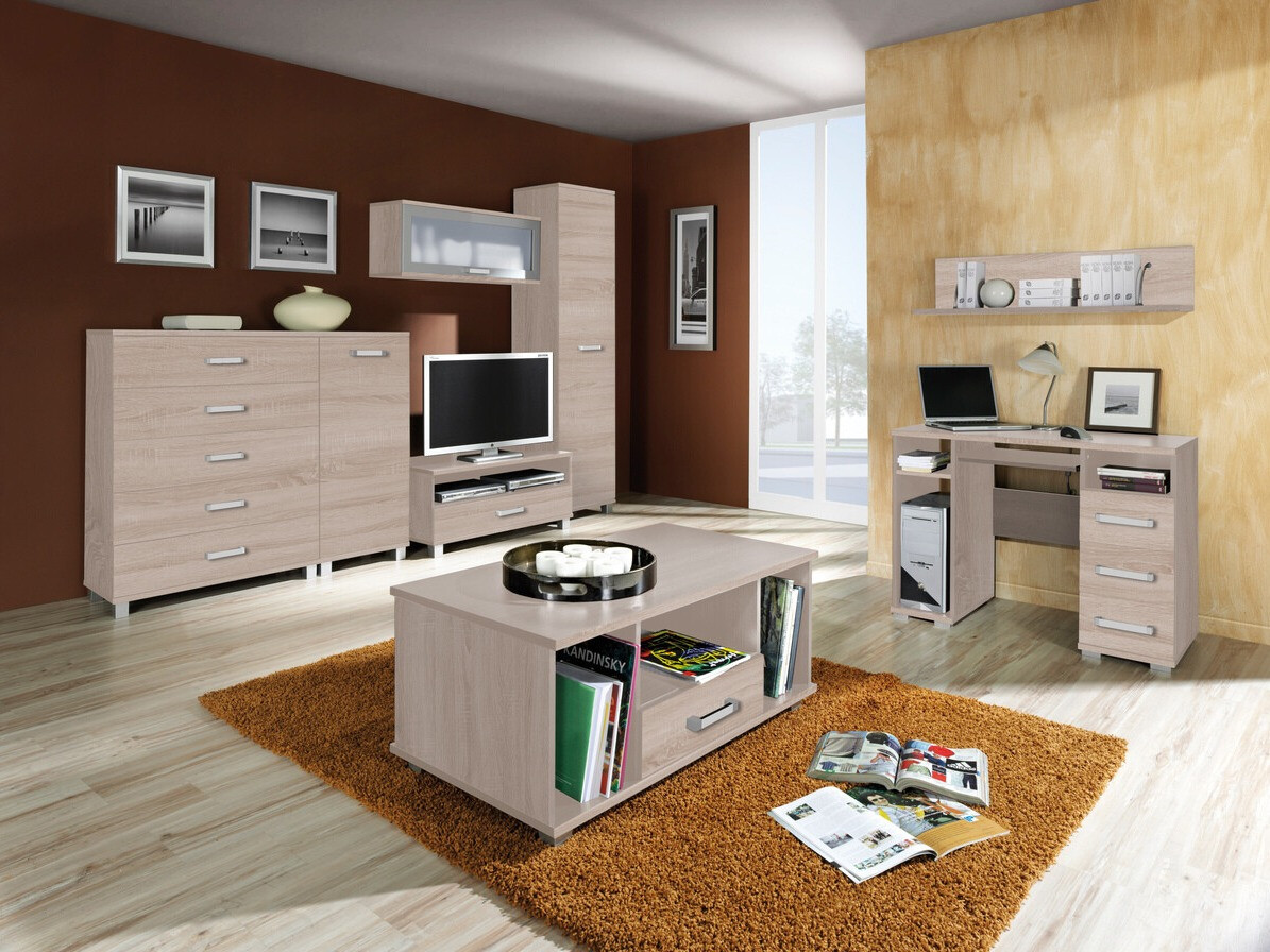 Bureau Cirevau 129 (Sonoma chêne)
