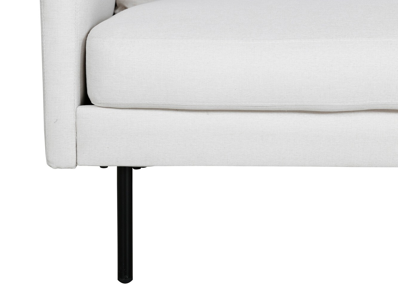 Canapé Fercame 100 (Beige + Noir)