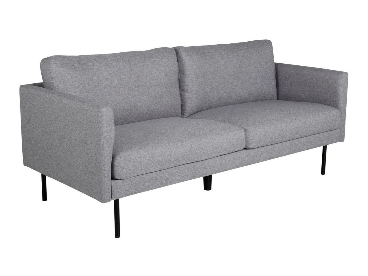 Canapé Fercame 100 (Gris + Noir)