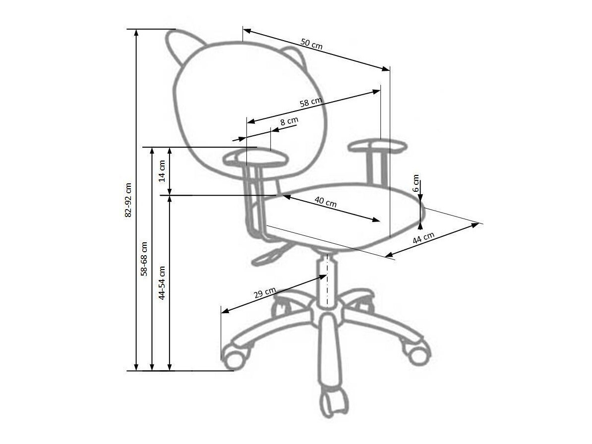 Chaise pour enfant Houston 100