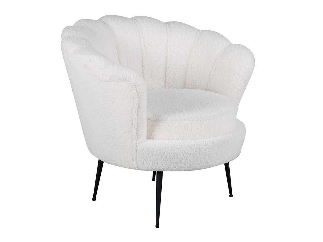 Fauteuil Dallas 1705 (Blanc + Noir)