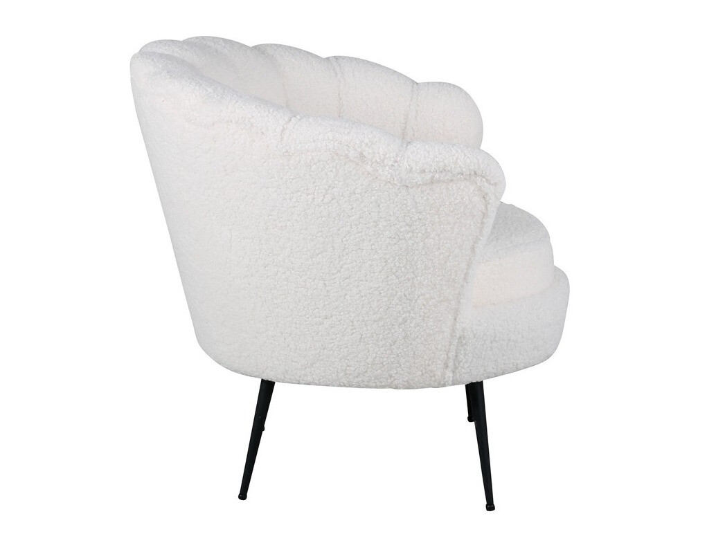 Fauteuil Dallas 1705 (Blanc + Noir)