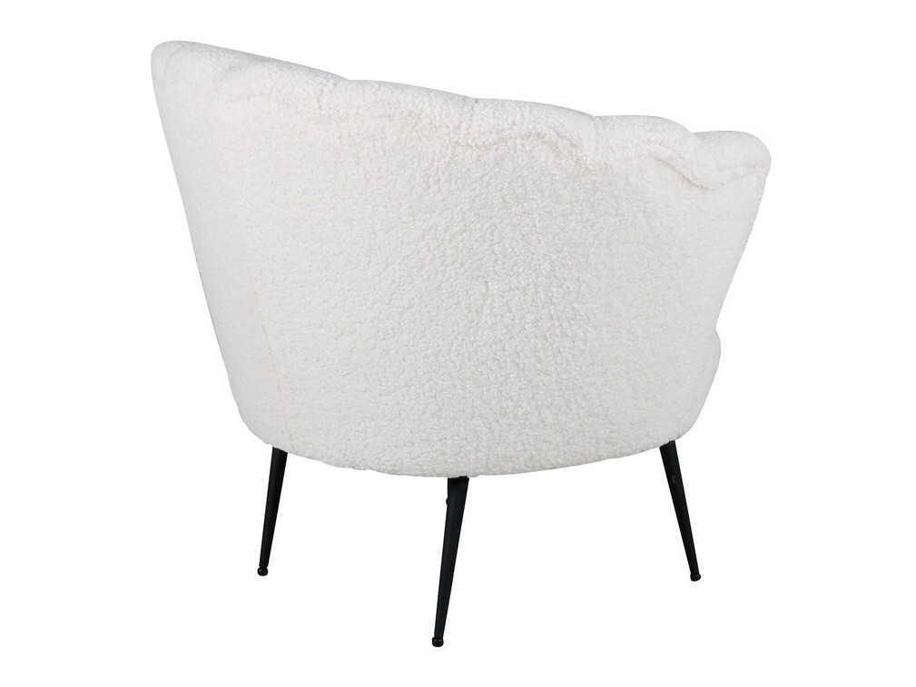 Fauteuil Dallas 1705 (Blanc + Noir)