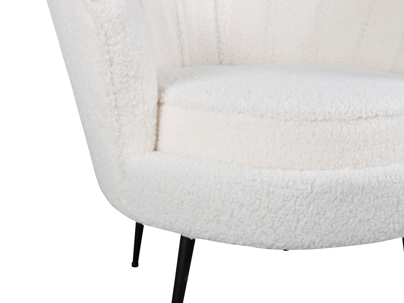 Fauteuil Dallas 1705 (Blanc + Noir)