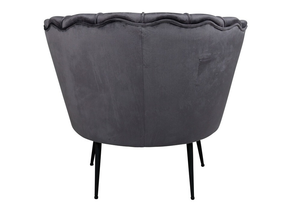 Fauteuil Dallas 1705 (Gris foncé + Noir)