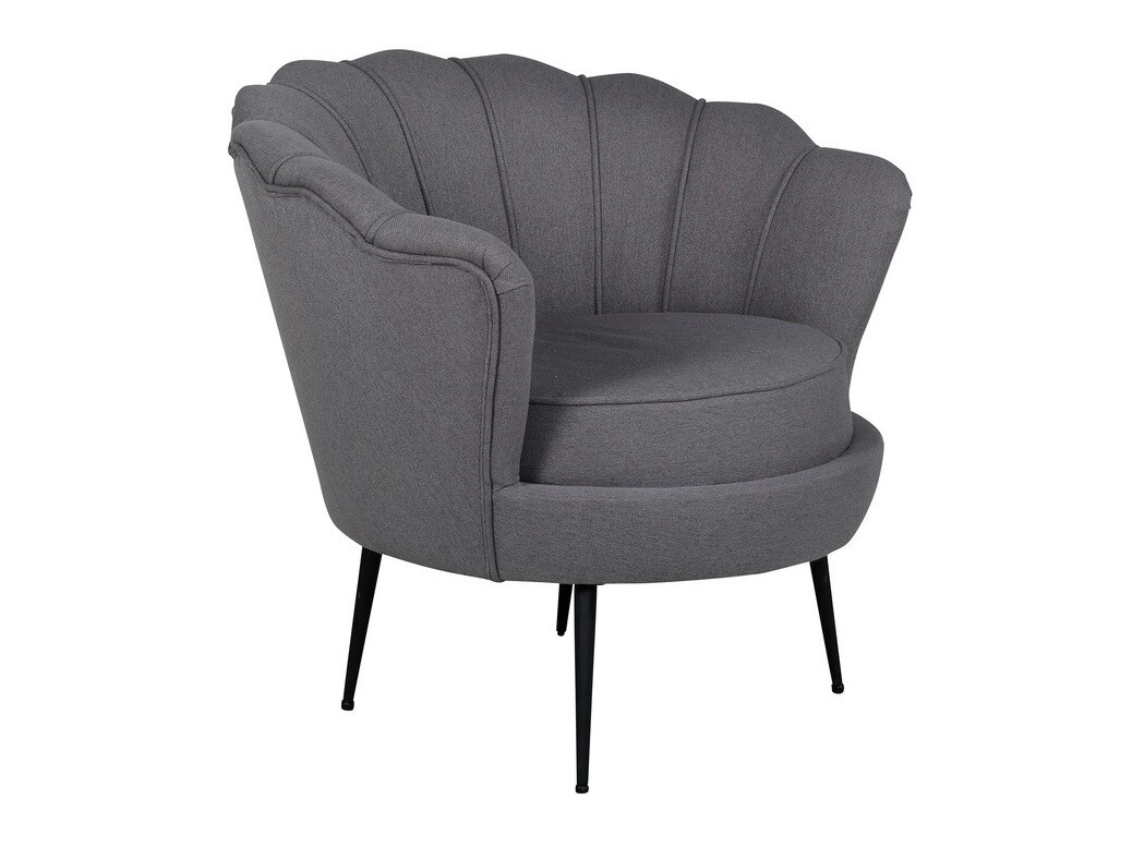 Fauteuil Dallas 1705 (Gris + Noir)