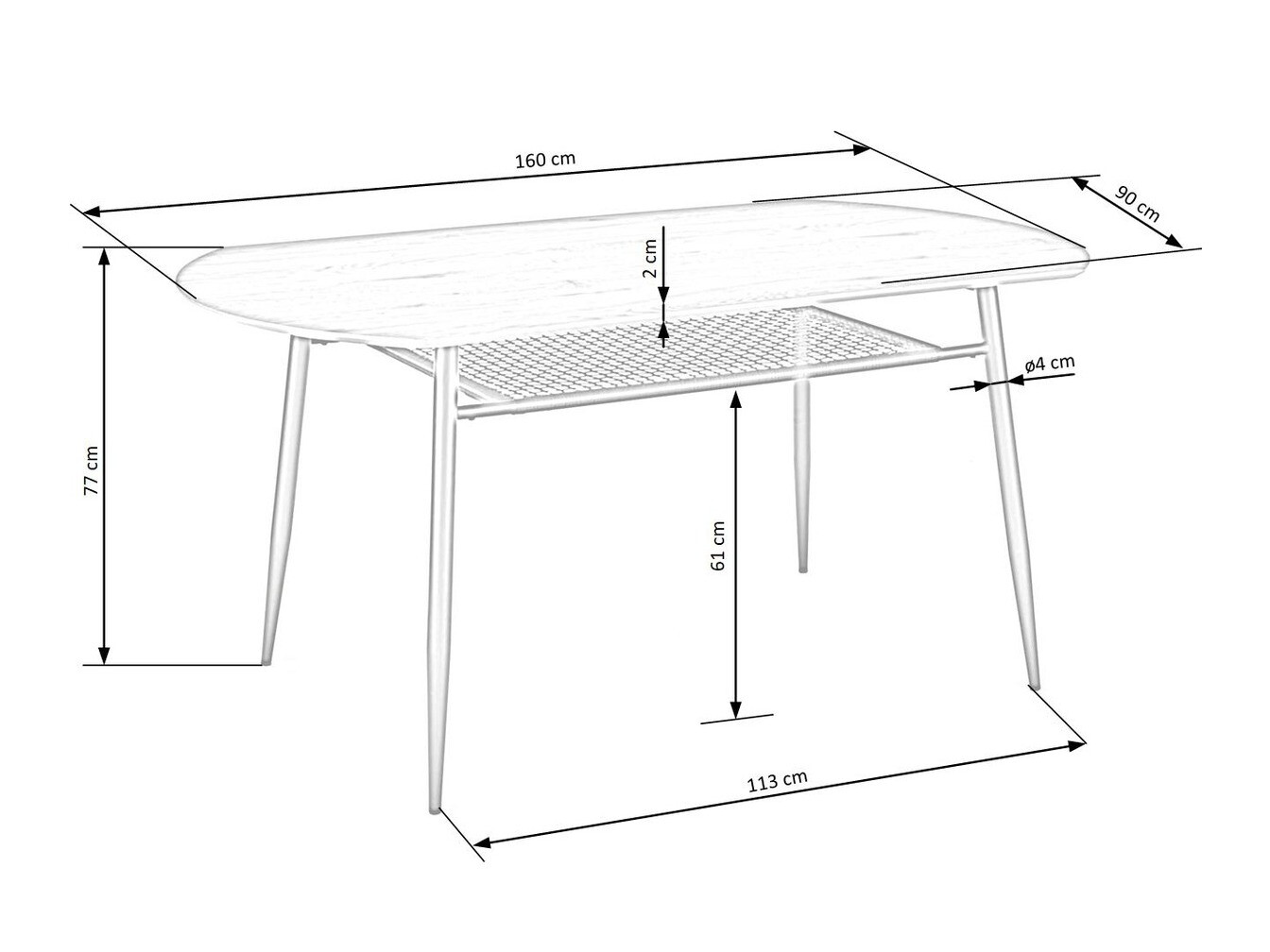 Table Houston 1124