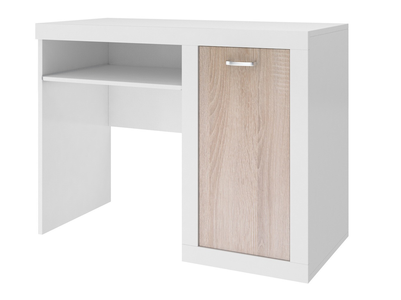 Bureau Tentive 102 (Blanc + Sonoma chêne)