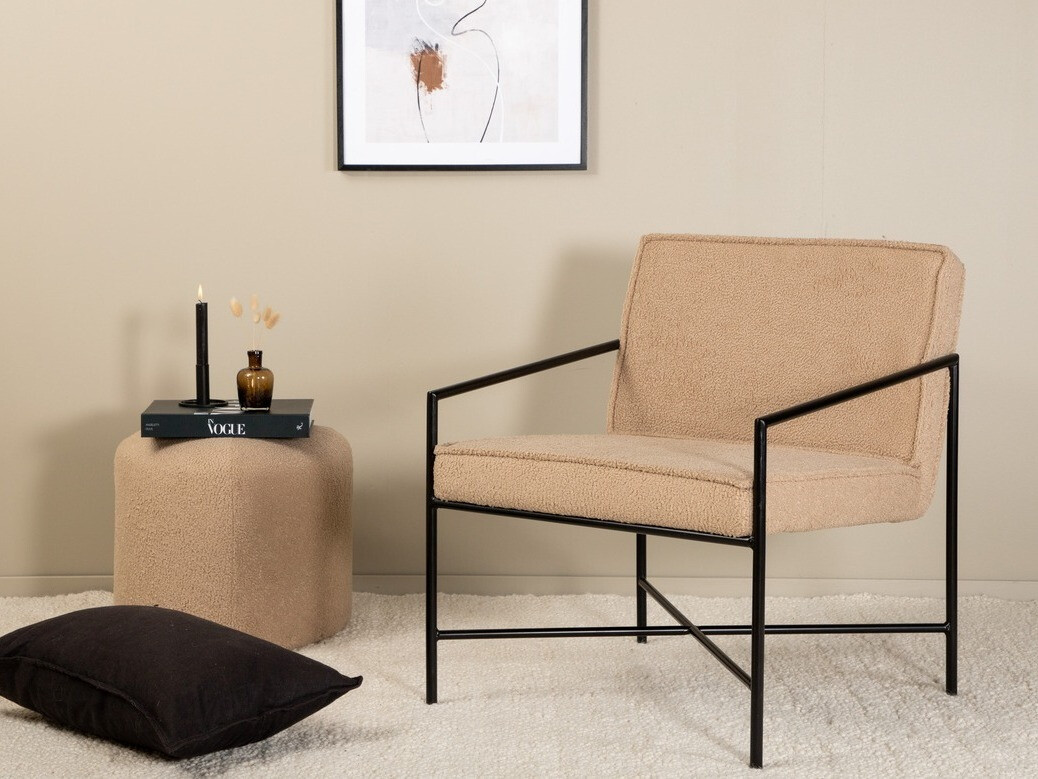 Fauteuil Dallas 1707 (Marron + Noir)