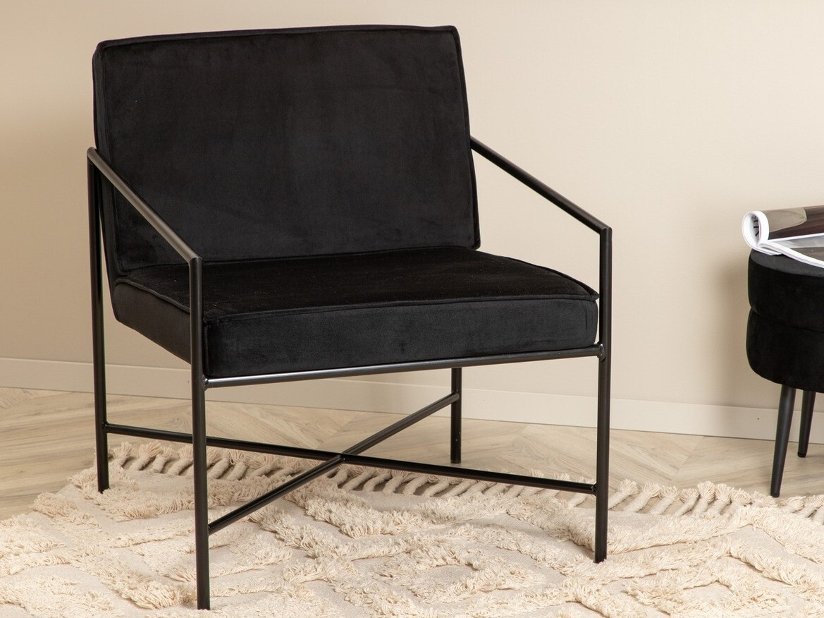 Fauteuil Dallas 1707 (Noir)
