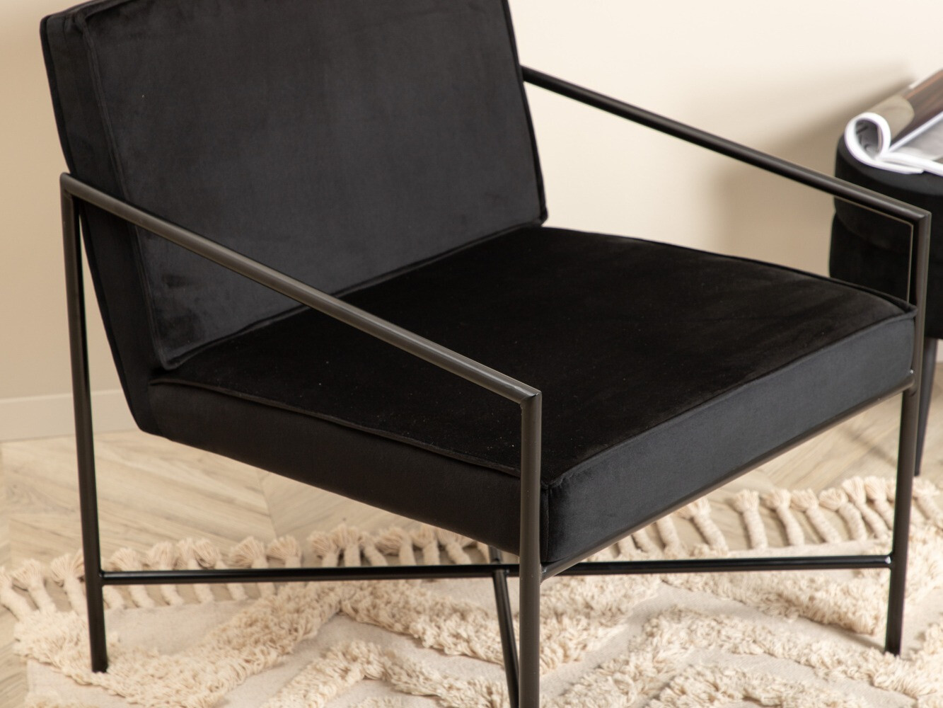 Fauteuil Dallas 1707 (Noir)