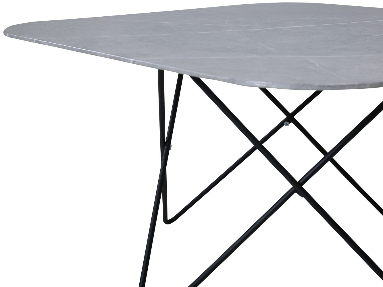 Table basse Dallas 1723 (Gris + Noir)