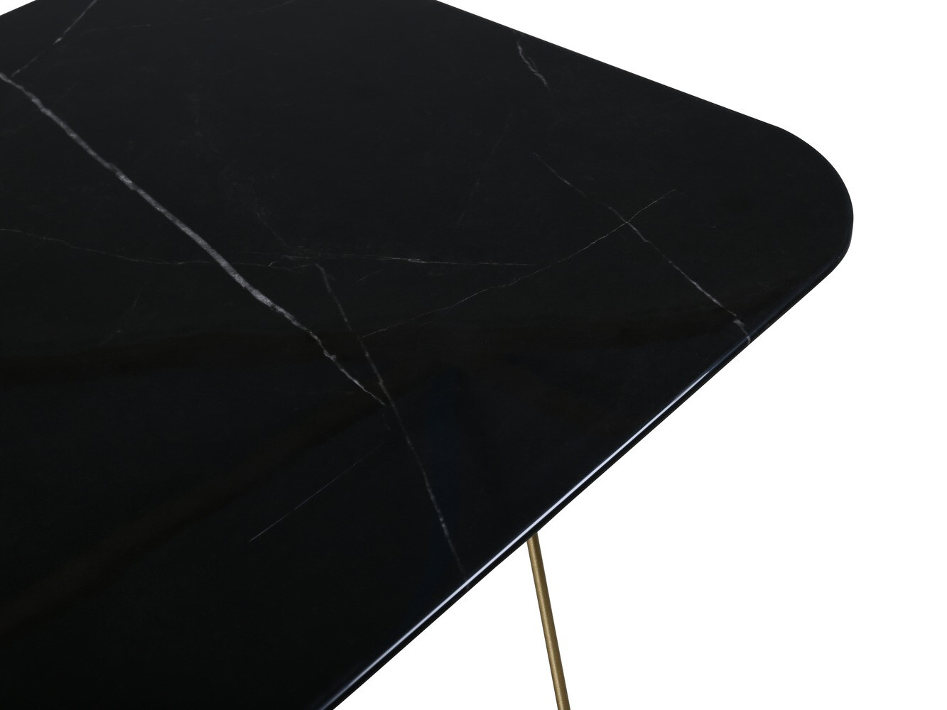 Table basse Dallas 1723 (Noir + Laiton)