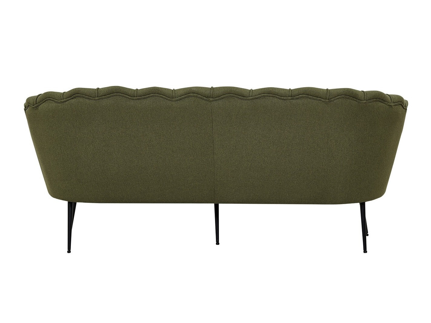 Canapé Dallas 2917 (Vert poussiéreux + Noir)