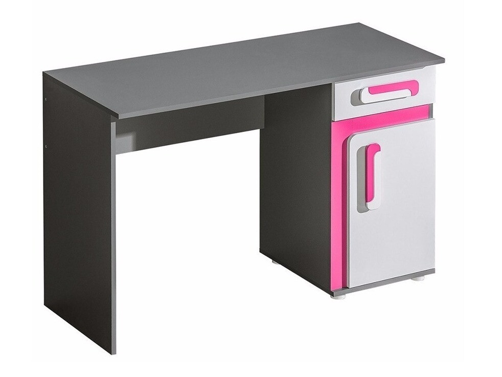 Bureau Levtala 109 (Anthracite + Blanc + Rose)