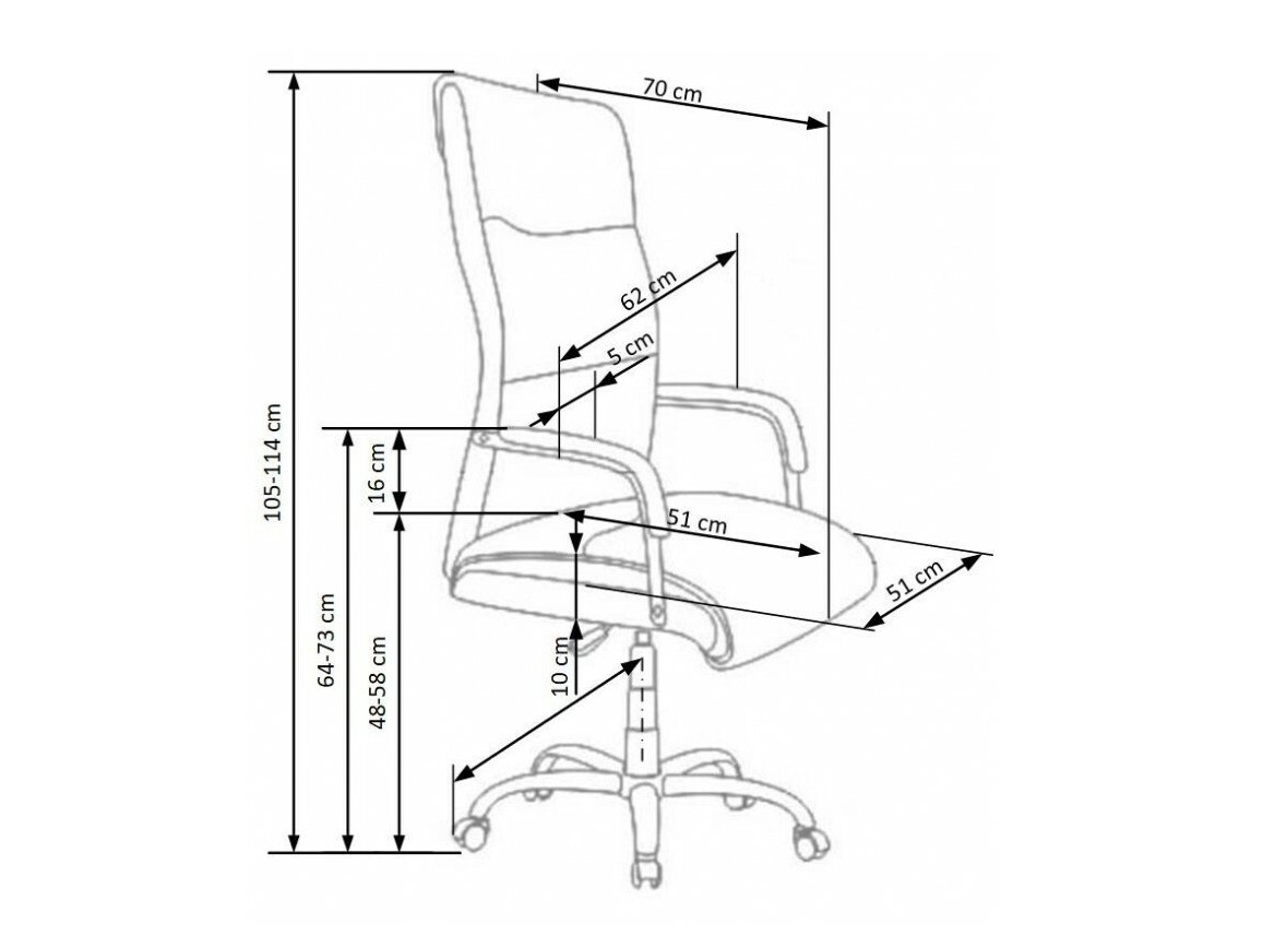 Chaise de bureau Houston 191
