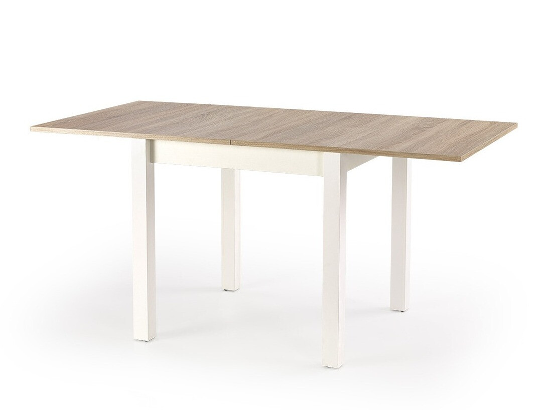 Table Houston 224 (Sonoma chêne + Blanc)