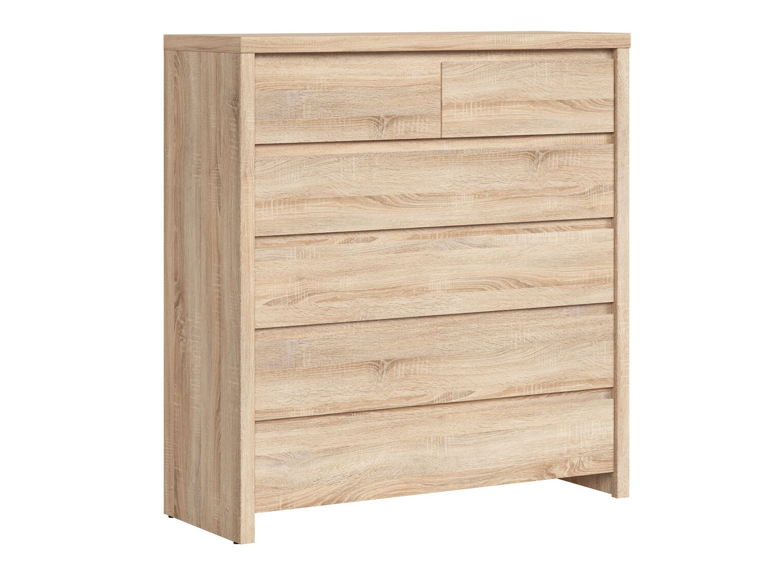 Commode Nolroma 126 (Sonoma chêne)