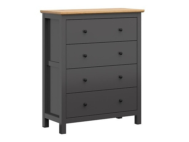 Commode Sordoro 104 (Graphite + Chêne Artisan)