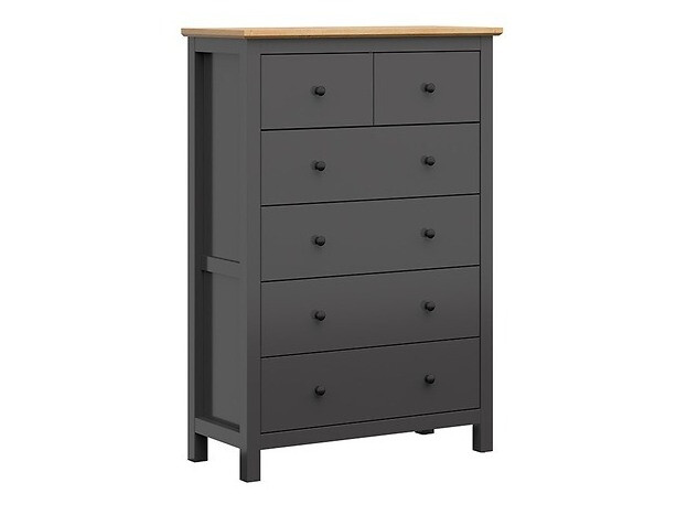 Commode Sordoro 105 (Graphite + Chêne Artisan)