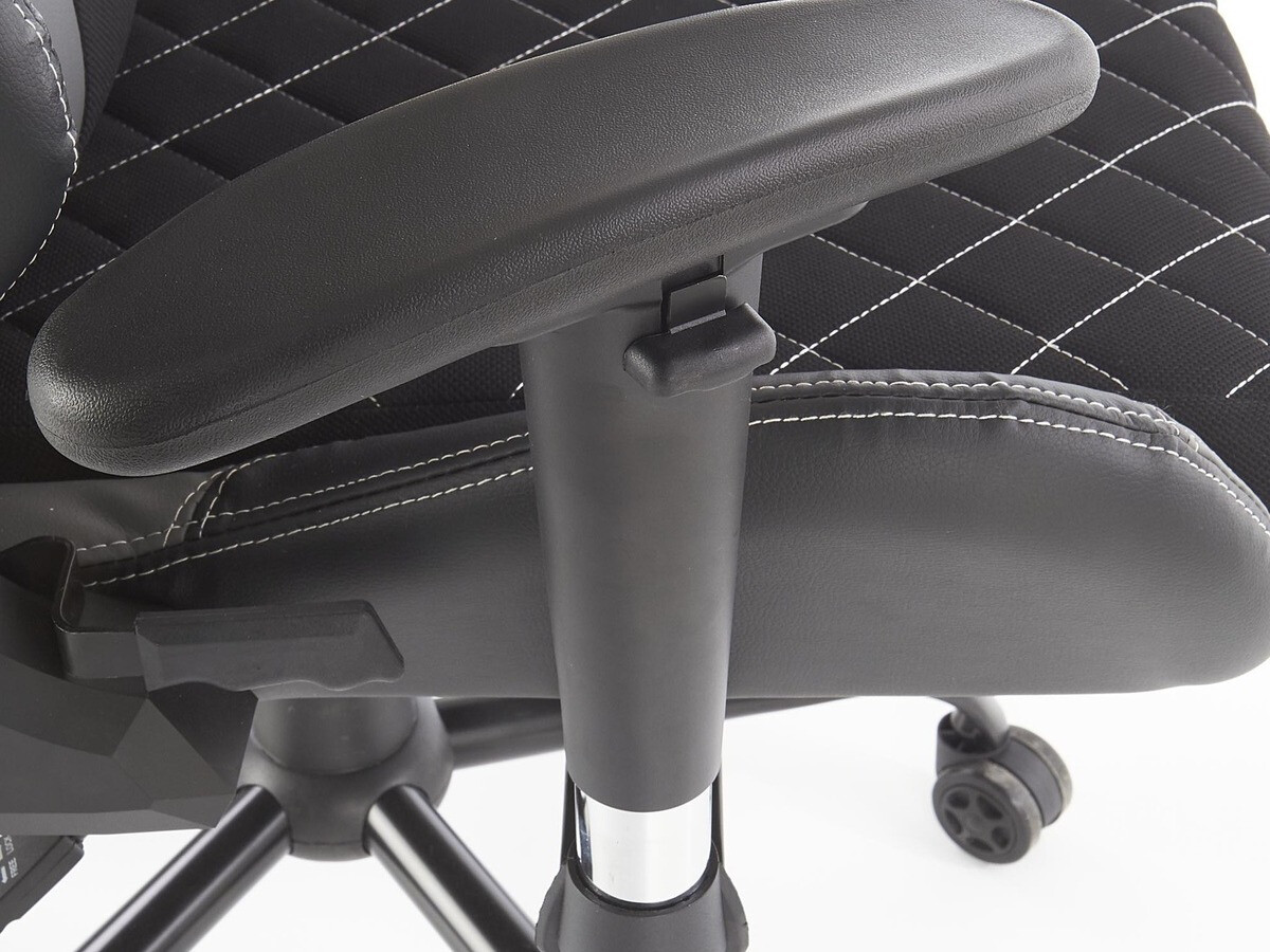 Chaise de jeu Houston 1431 (Noir + Gris)