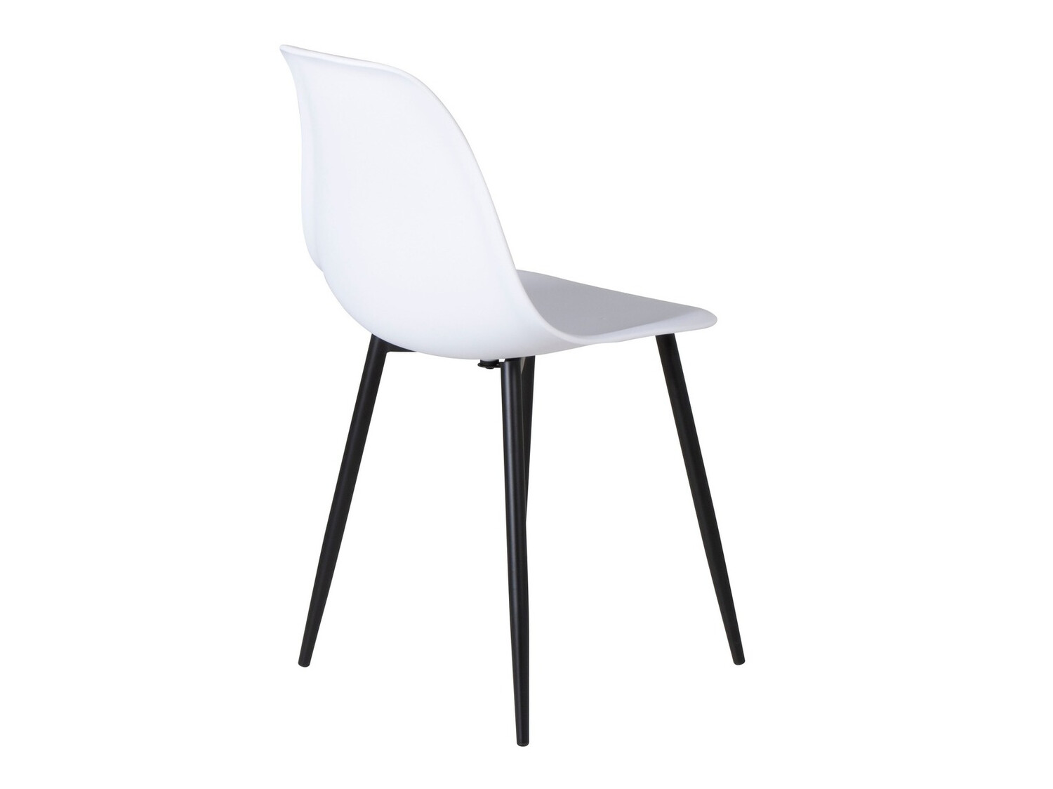 Chaise Dallas 198 (Blanc + Noir)