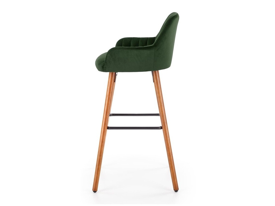 Chaise de bar Houston 844 (Vert + Marron)