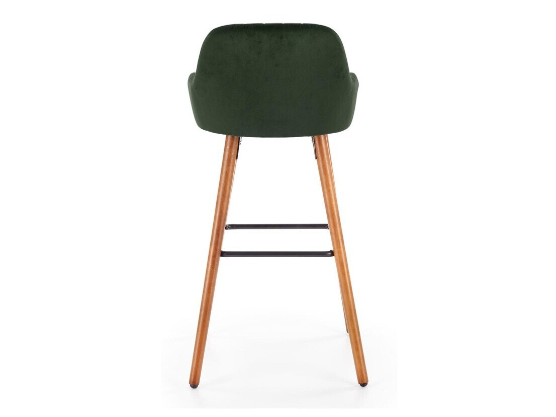 Chaise de bar Houston 844 (Vert + Marron)