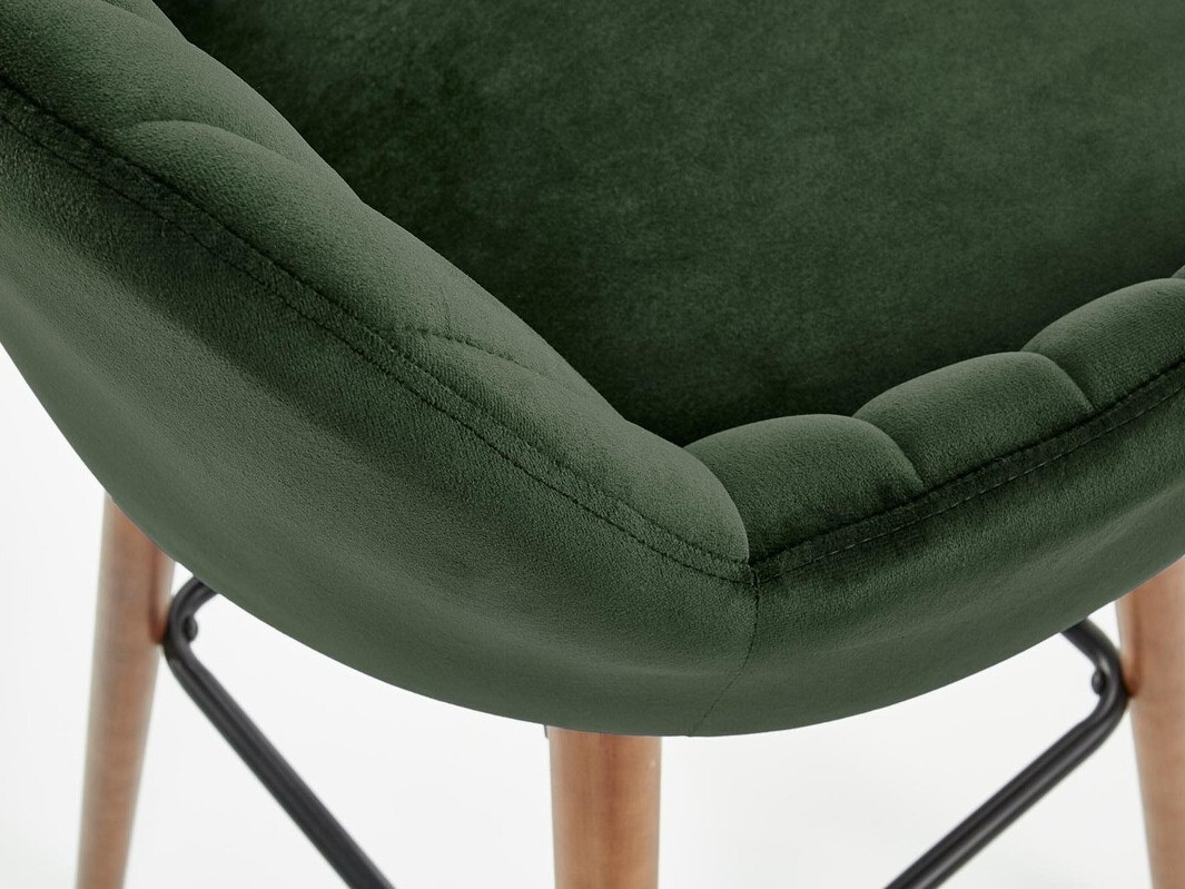 Chaise de bar Houston 844 (Vert + Marron)