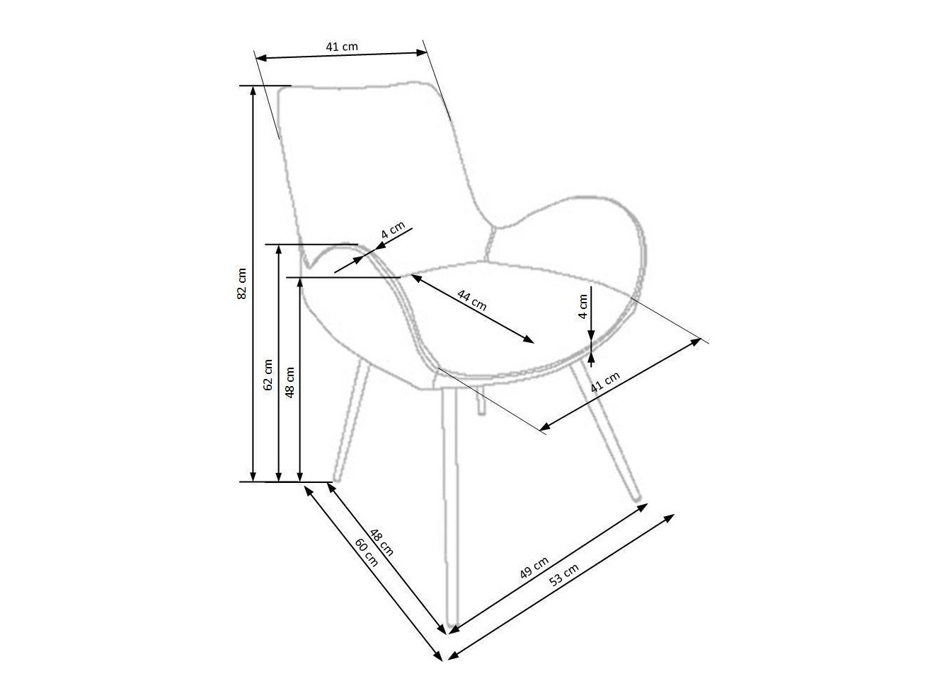 Chaise Houston 696