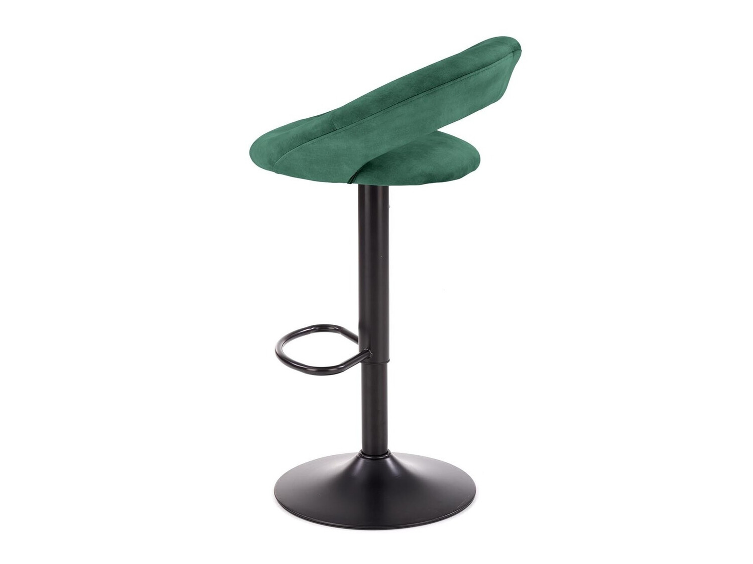 Chaise de bar mi-hauteur Houston 994 (Vert foncé)