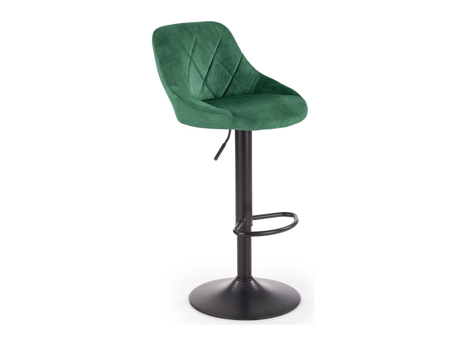 Chaise de bar mi-hauteur Houston 995 (Vert foncé)