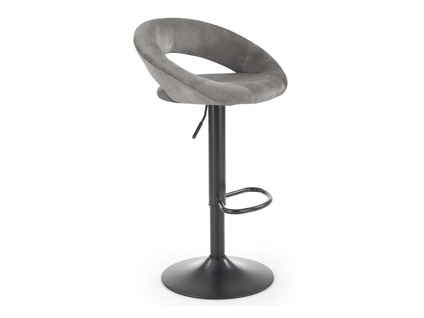 Chaise de bar mi-hauteur Houston 994 (Gris)