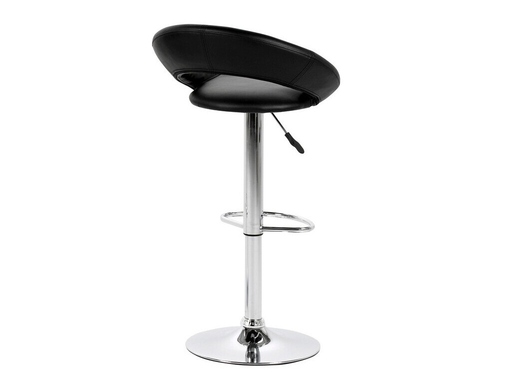 Chaise de bar mi-hauteur Norsica 110 (Noir)