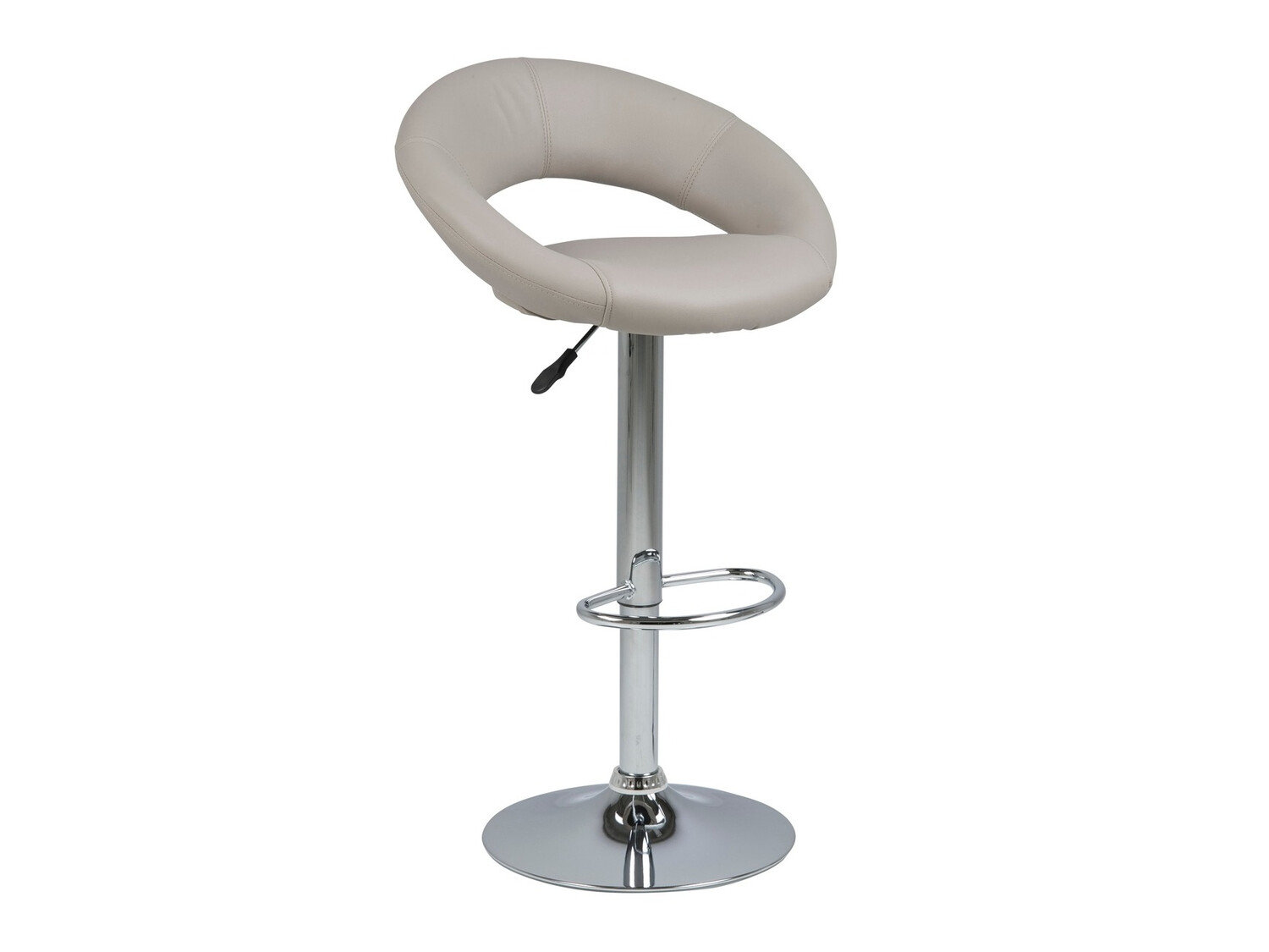 Chaise de bar mi-hauteur Norsica 110 (Taupe)