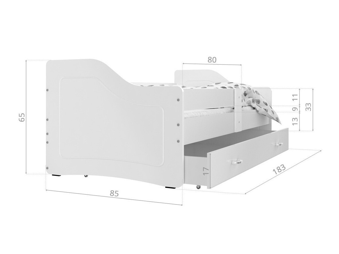Lit Aurora 137 (Blanc)