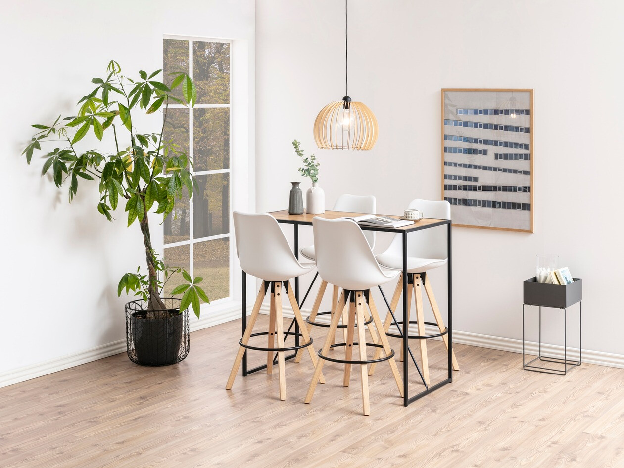 Chaise de bar Norsica 158 (Blanc)